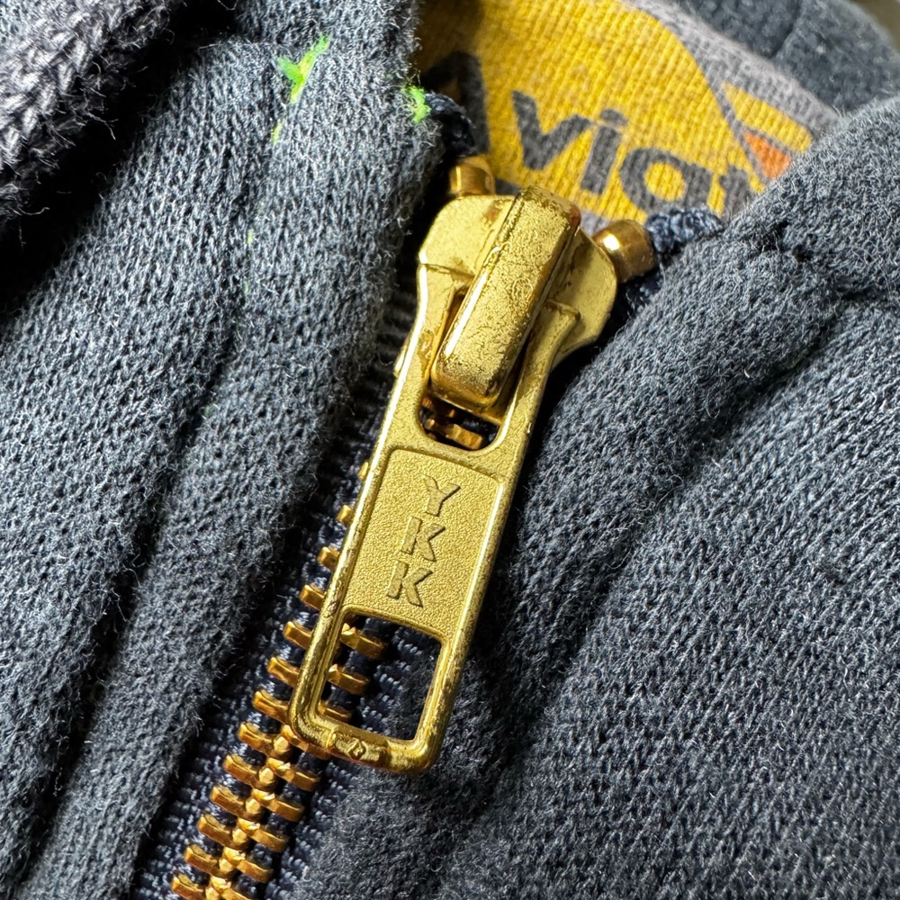 Aviator Nation Navy Hoodie with Multicolor Stripes - Picture 5 of 7